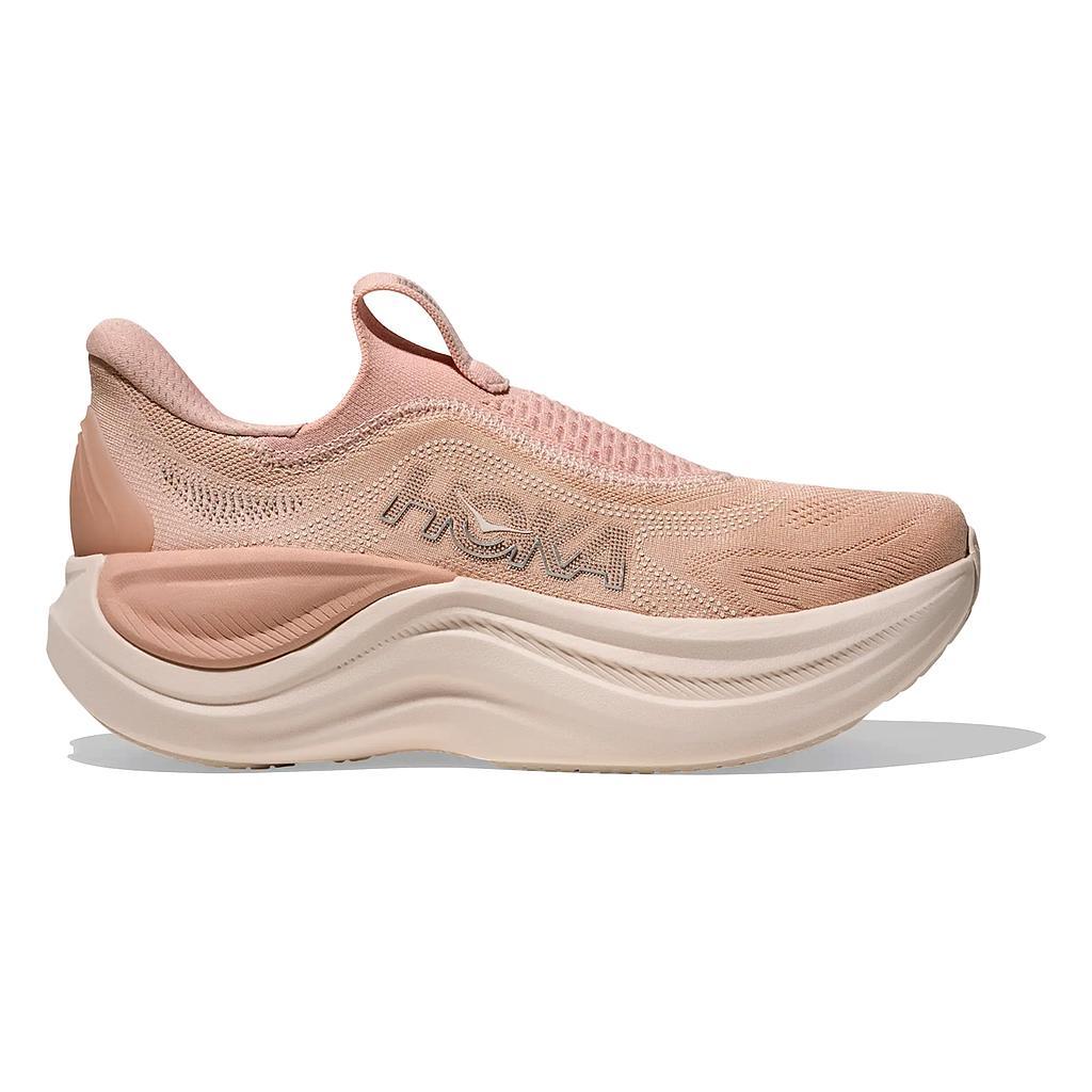 Hoka Deportivos Femenino Training Skyward Laceless Roselatte/Rosecream