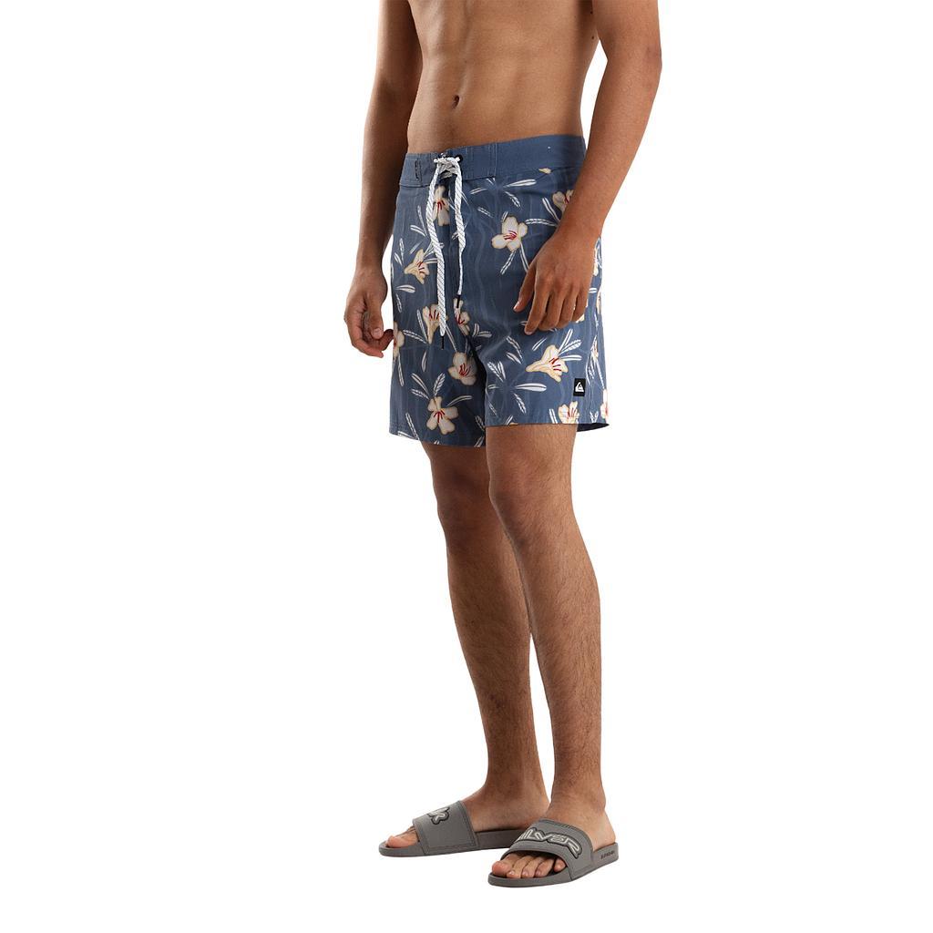 Quiksilver Shorts de Baqo Masculino Moda Boardshort Dusty Floral