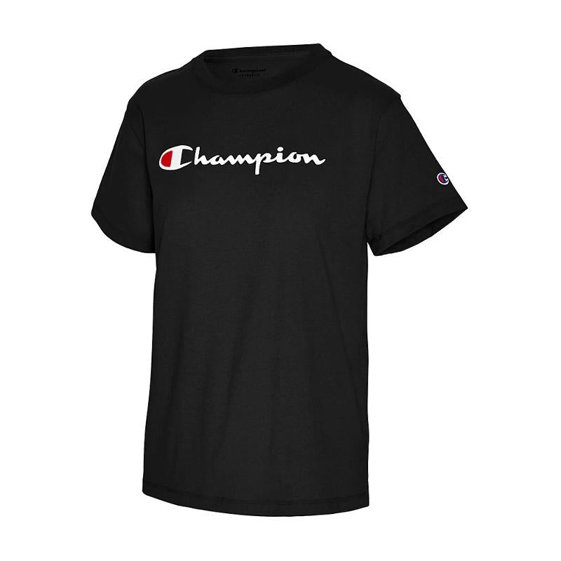 Champion T-Shirt Femenino Classic Tee Black