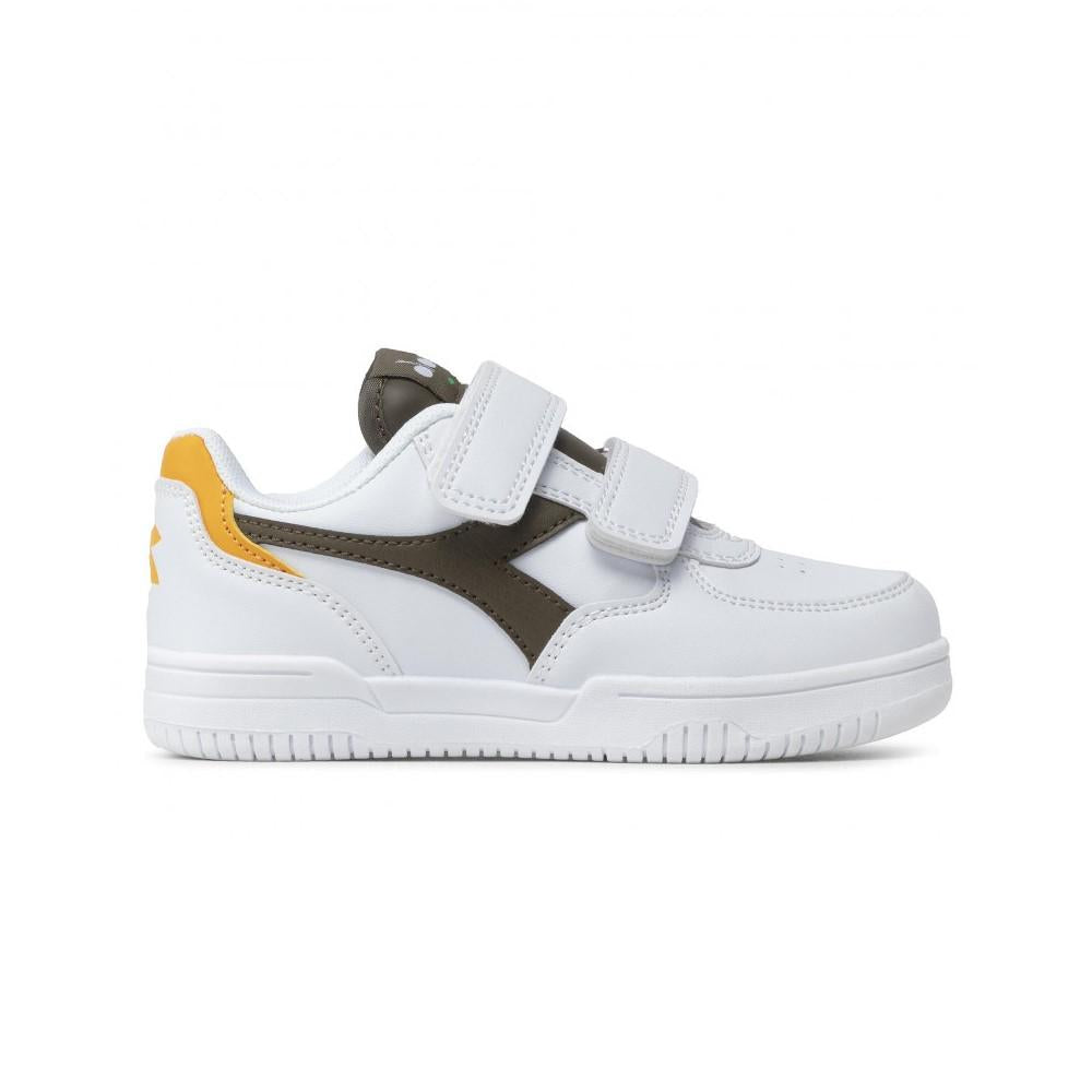 Diadora Kids Raptor Low Ps White/Dark Olive