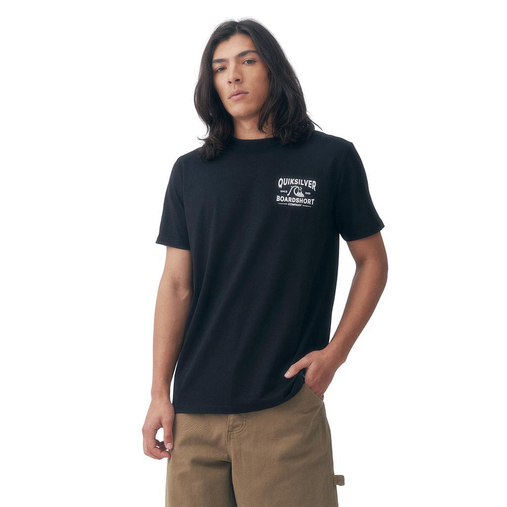 Quiksilver Remeras Masculino Moda Time Tested Black