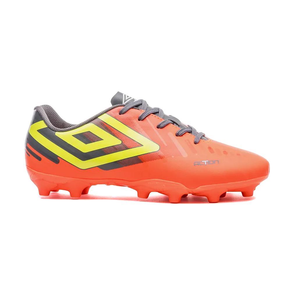 Umbro Campo Masculino Futbol Action Fiery Coral/Graphite/Lime