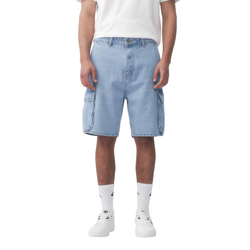 Quiksilver Shorts Masculino Moda Santiago Light Blue