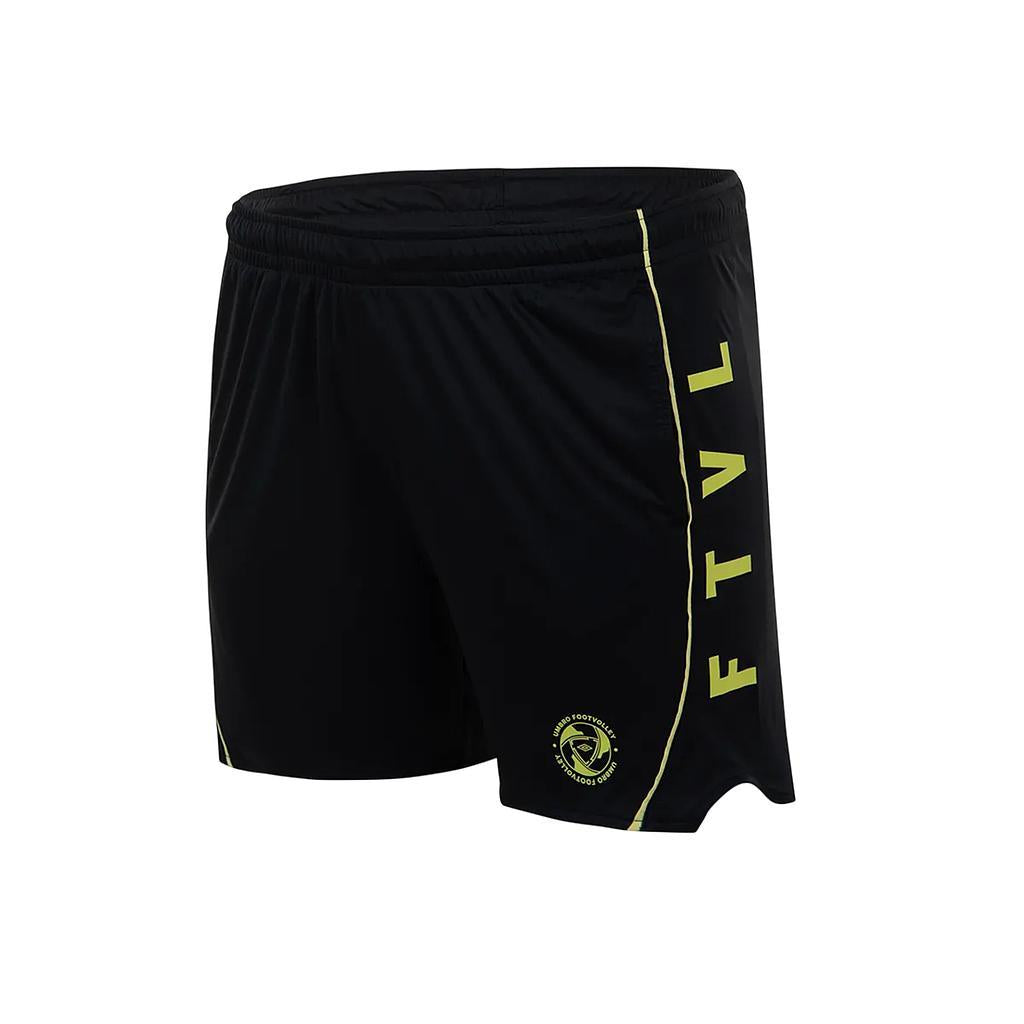 Umbro Bermudas Masculino Futevoley FFTVL Flame Negro/Cal