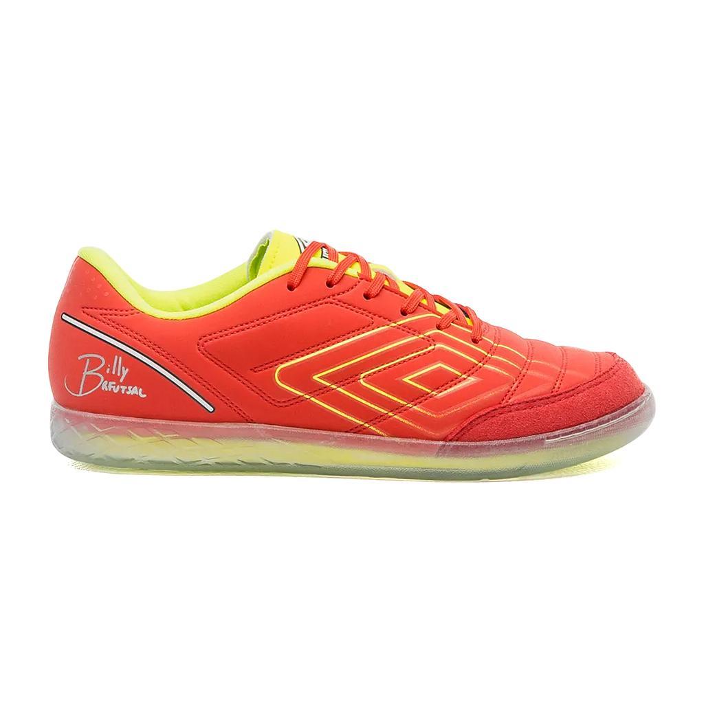 Umbro Indoor Masculino Futbol Br Futsal Flame Scarlet/Lime/White