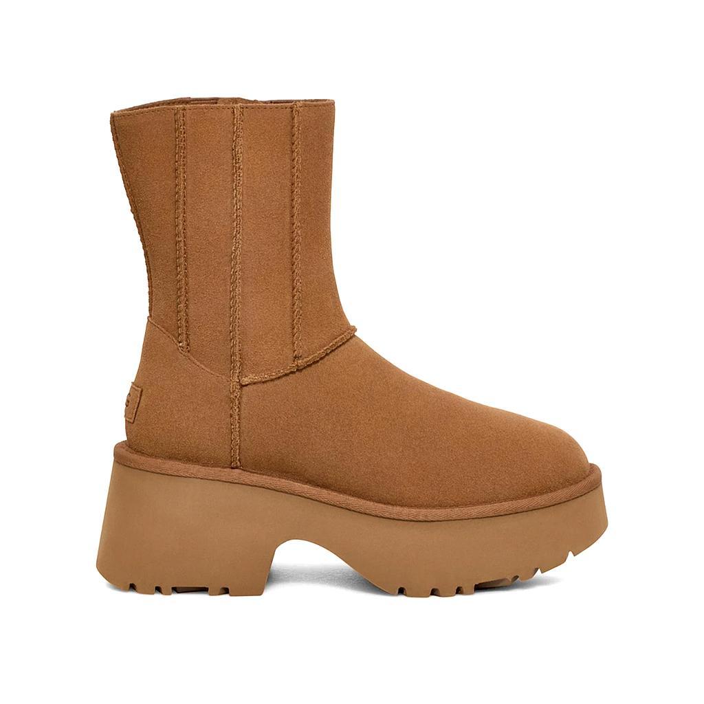 UGG Botas Femenino Moda Classic Twin Seam New Heights Chestnut