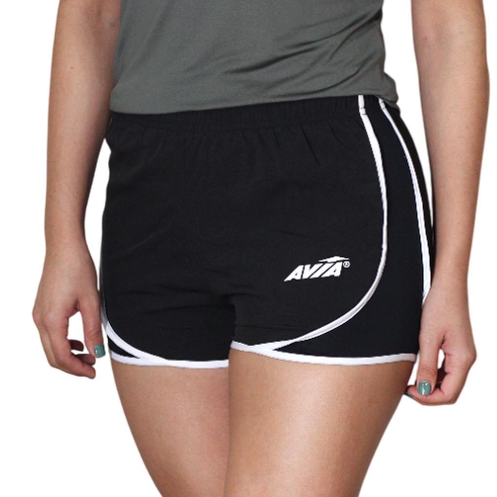 Avia Shorts Femenino Running Tennessee Spx Black/White
