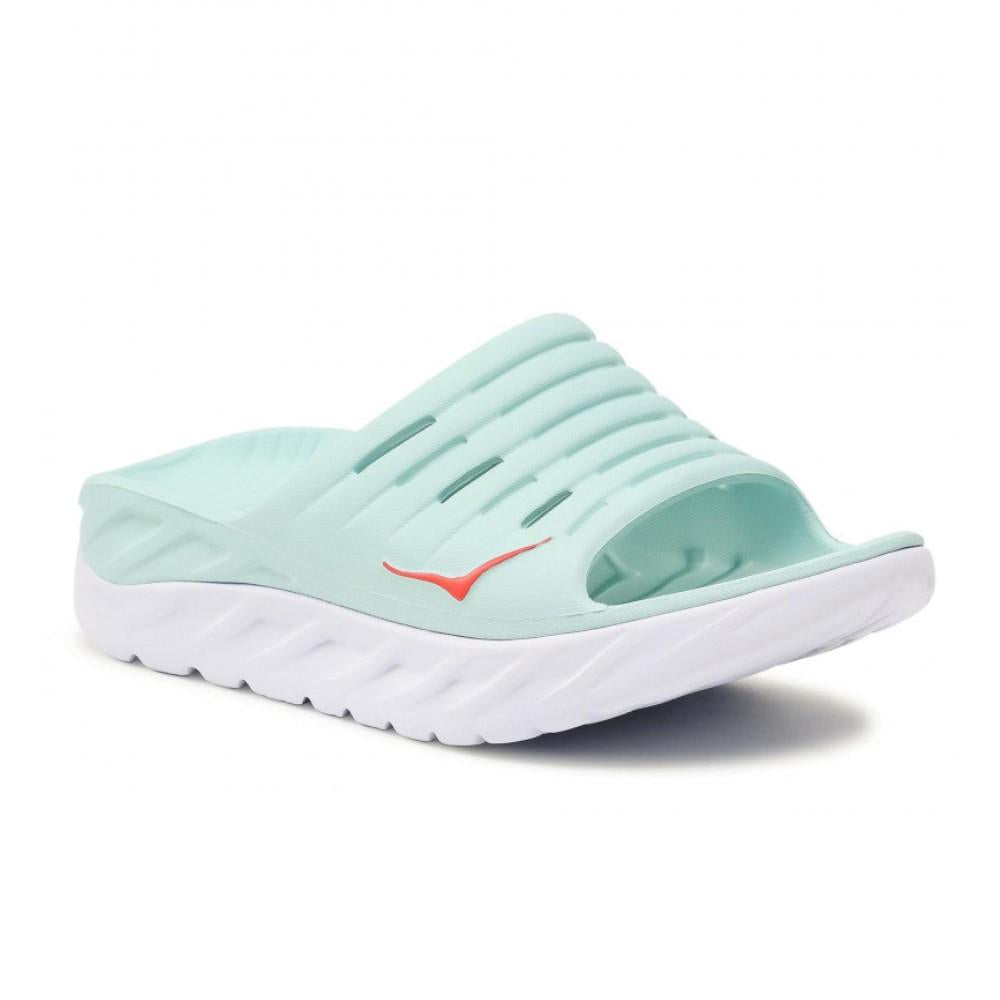 Hoka Zapatillas Femenino Ora Recovery Slide Eggshell Blue/White