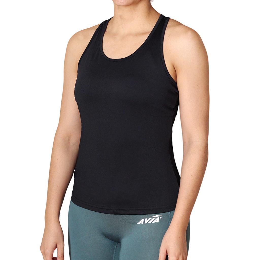 Avia Remeras Femenino Running Pitsburgh Black