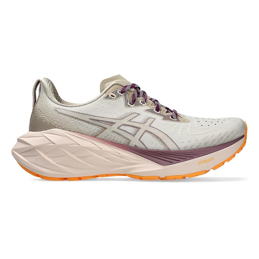 Asics Deportivos Femenino Running Novablast 4 Tr Nature Bathing/Pearl Pink