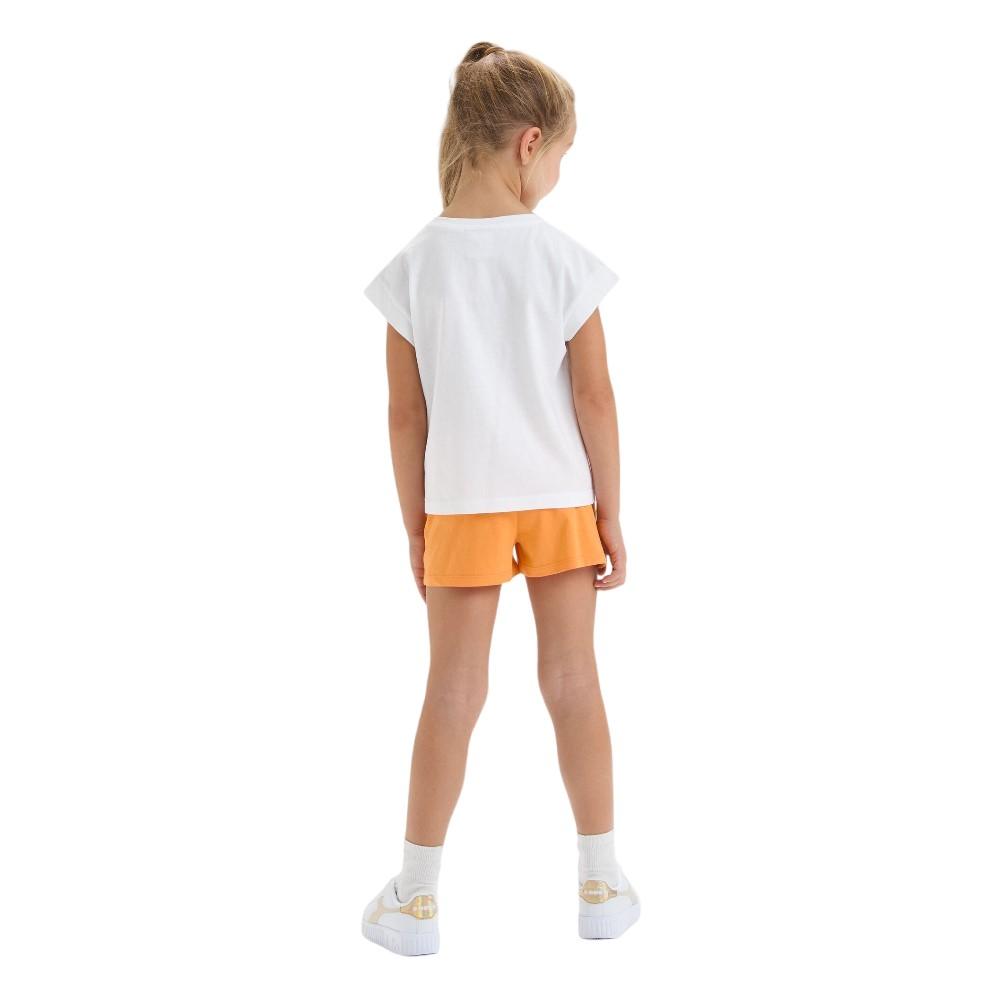 Diadora Conjuntos Junior Set Ss Sport Art Optical White