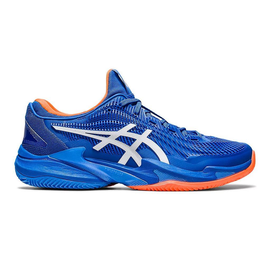 Asics Tenis Masculino Court Ff 3 Novak Clay Tuna Blue/White