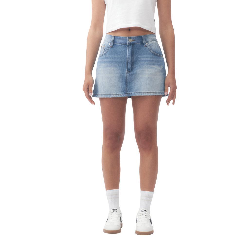 Roxy Polleras Femenino Moda Coral Ligth Blue