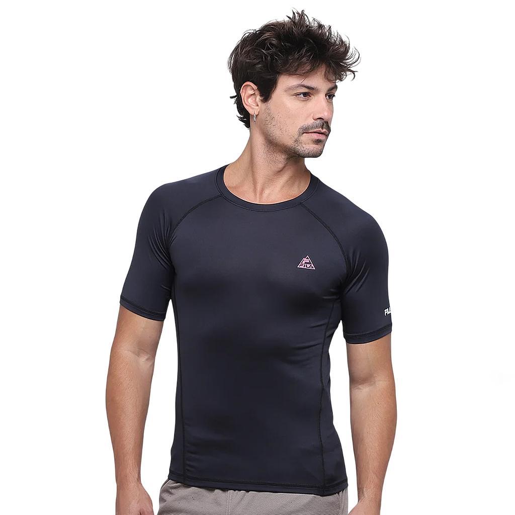 Fila Remeras Masculino Running Outdoor Wod Black/Pink