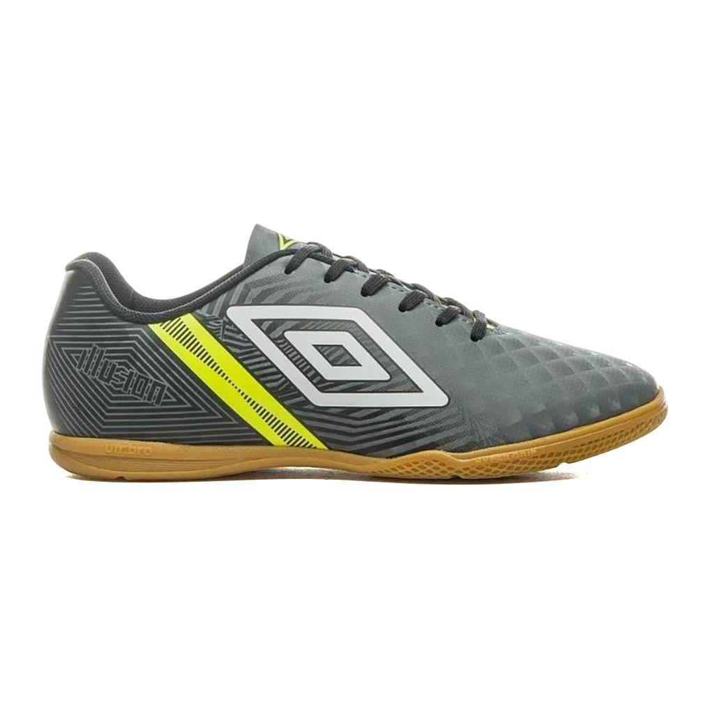 Umbro Indoor Masculino Futbol Illusion Graphite/Black/Lime