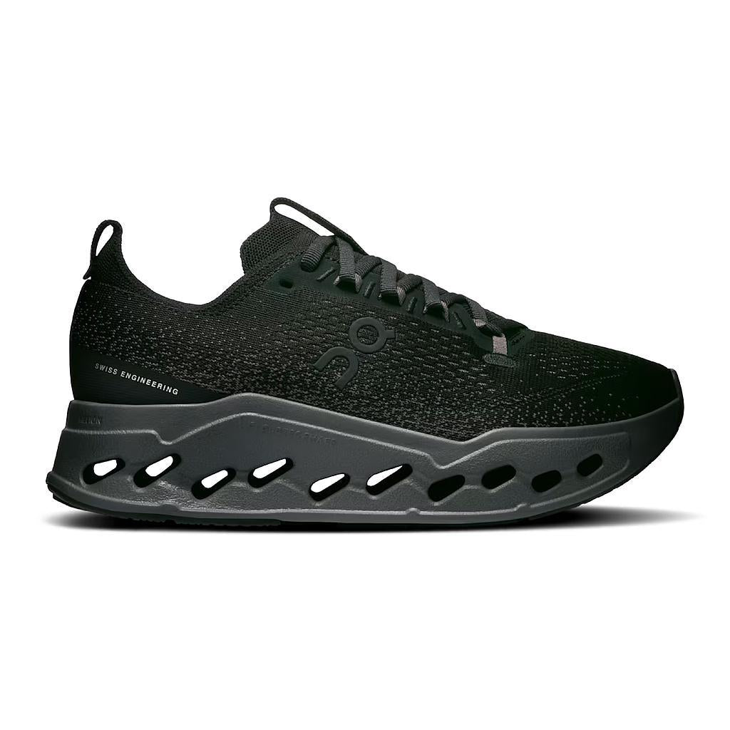 On Deportivos Femenino Running Cloudsurfer Max Black/Eclipse