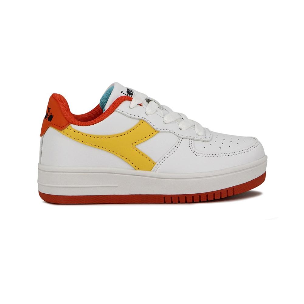 Diadora Moda Niños Spitfire White/Multicolor