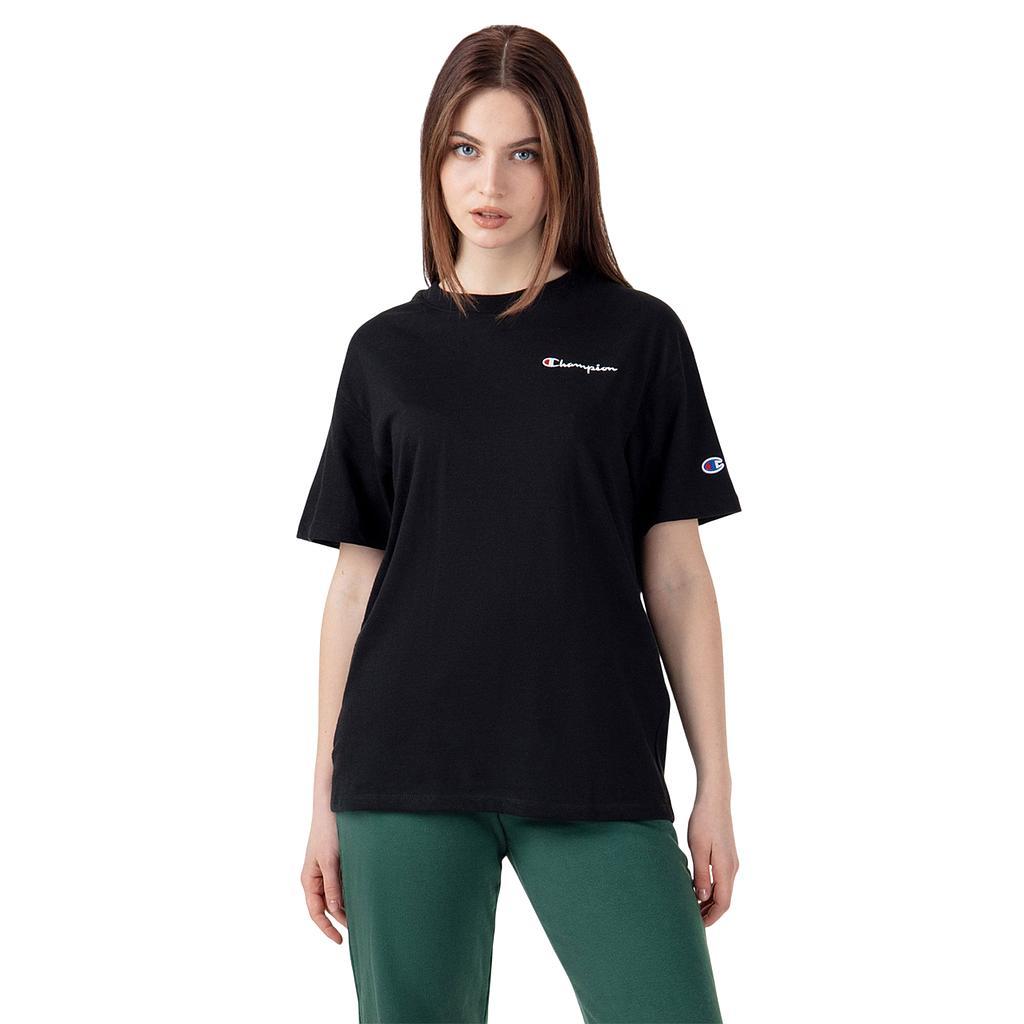 Champion Remeras Unisex Triblend Oversize Te Black