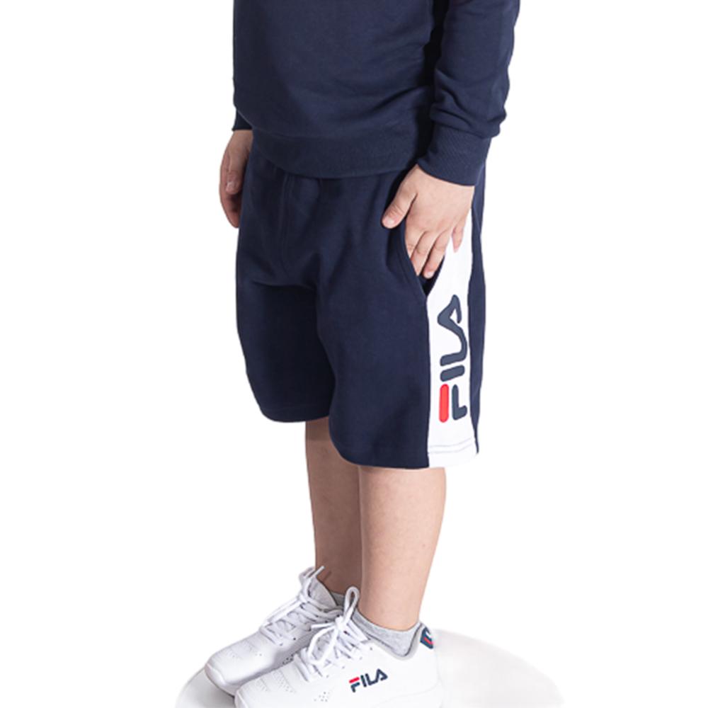 Fila Shorts Niños Knox Paneled Short With Logo Fila Navy/White
