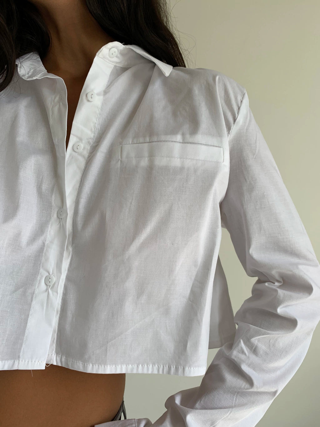 Camisa   Femenino  Came Poplin Blanco