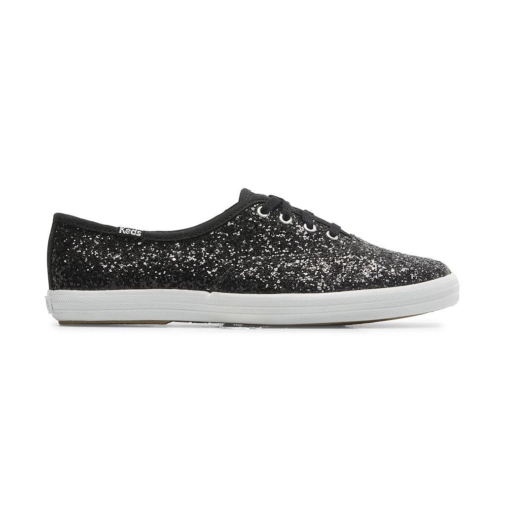 Keds Lifestyle Femenino Moda Champion Glitter Cel Black