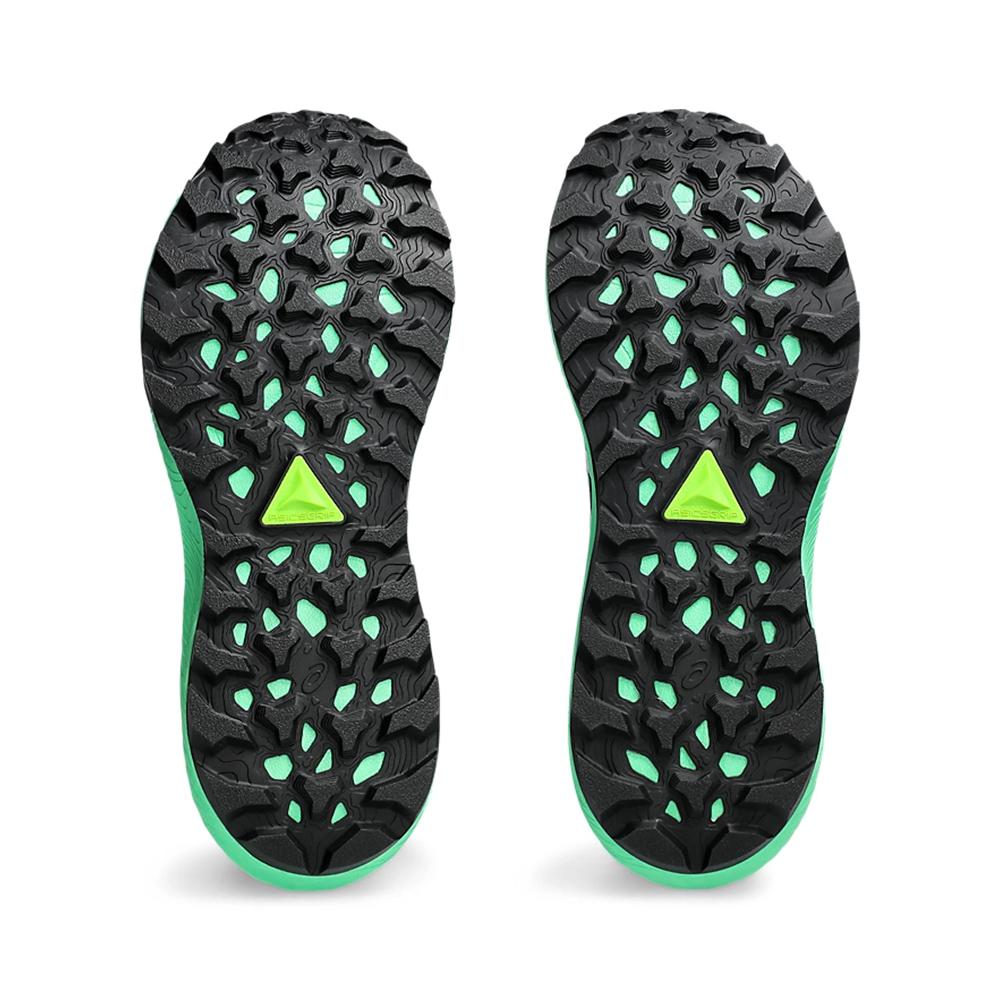 Asics Deportivos Masculino Running Gel Trabuco 12 Black/Bright Cyan