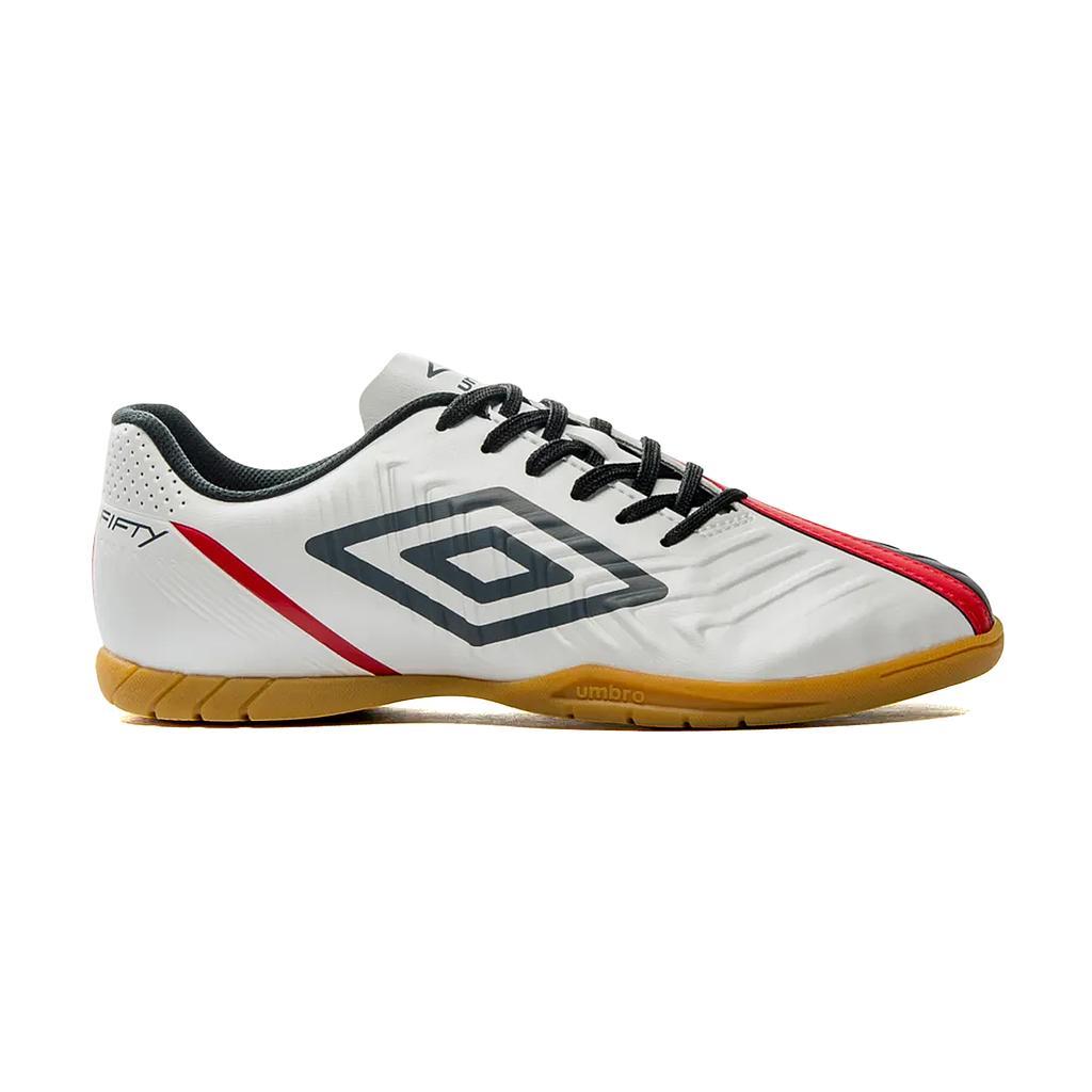 Umbro Indoor Unisex Futbol Fifty Iv Branco/Preto/Vermelho