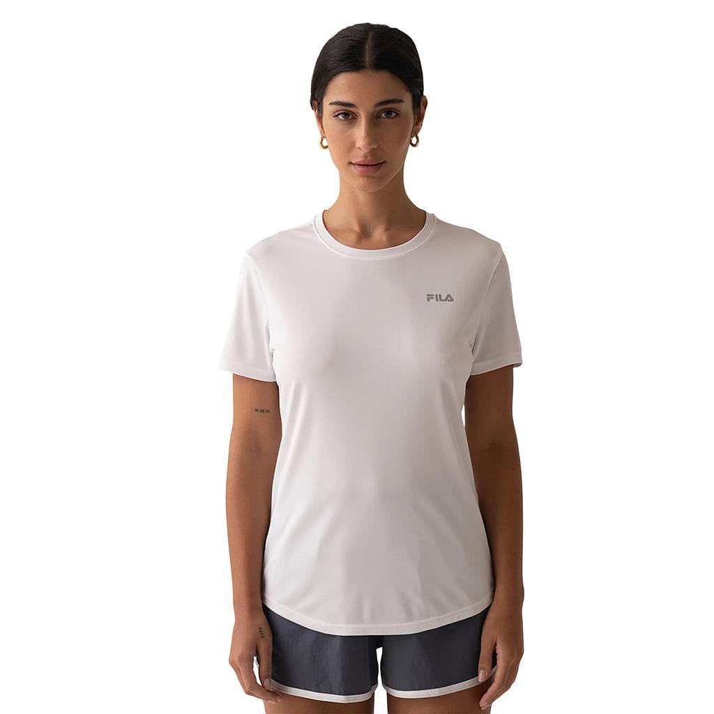 Fila Remeras Femenino Training Basic Sports III White/Silver