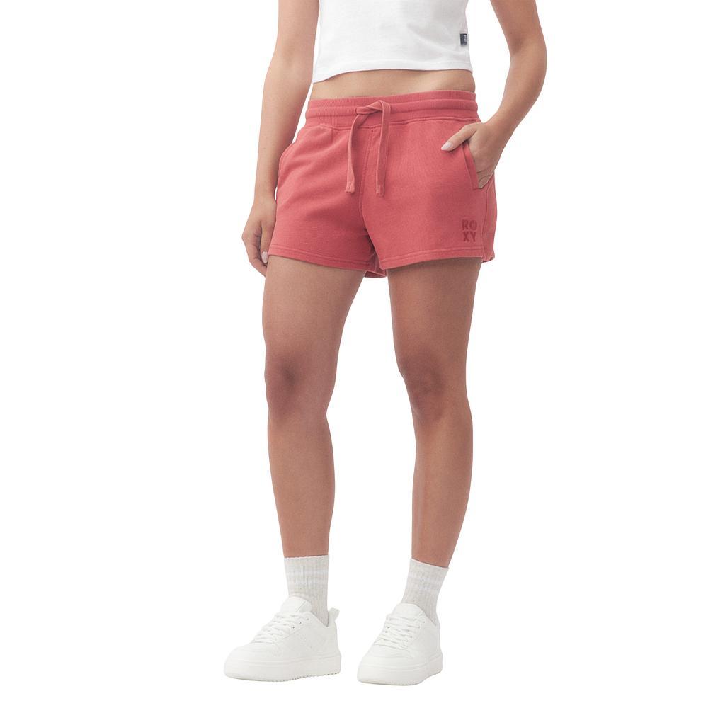 Roxy Shorts Femenino Moda Sara Red