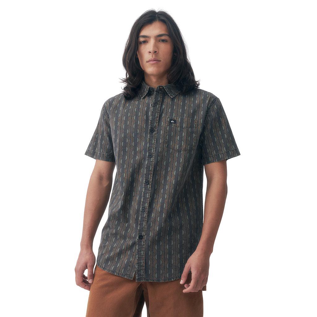 Quiksilver Camisas Masculino Moda Alan Print 1
