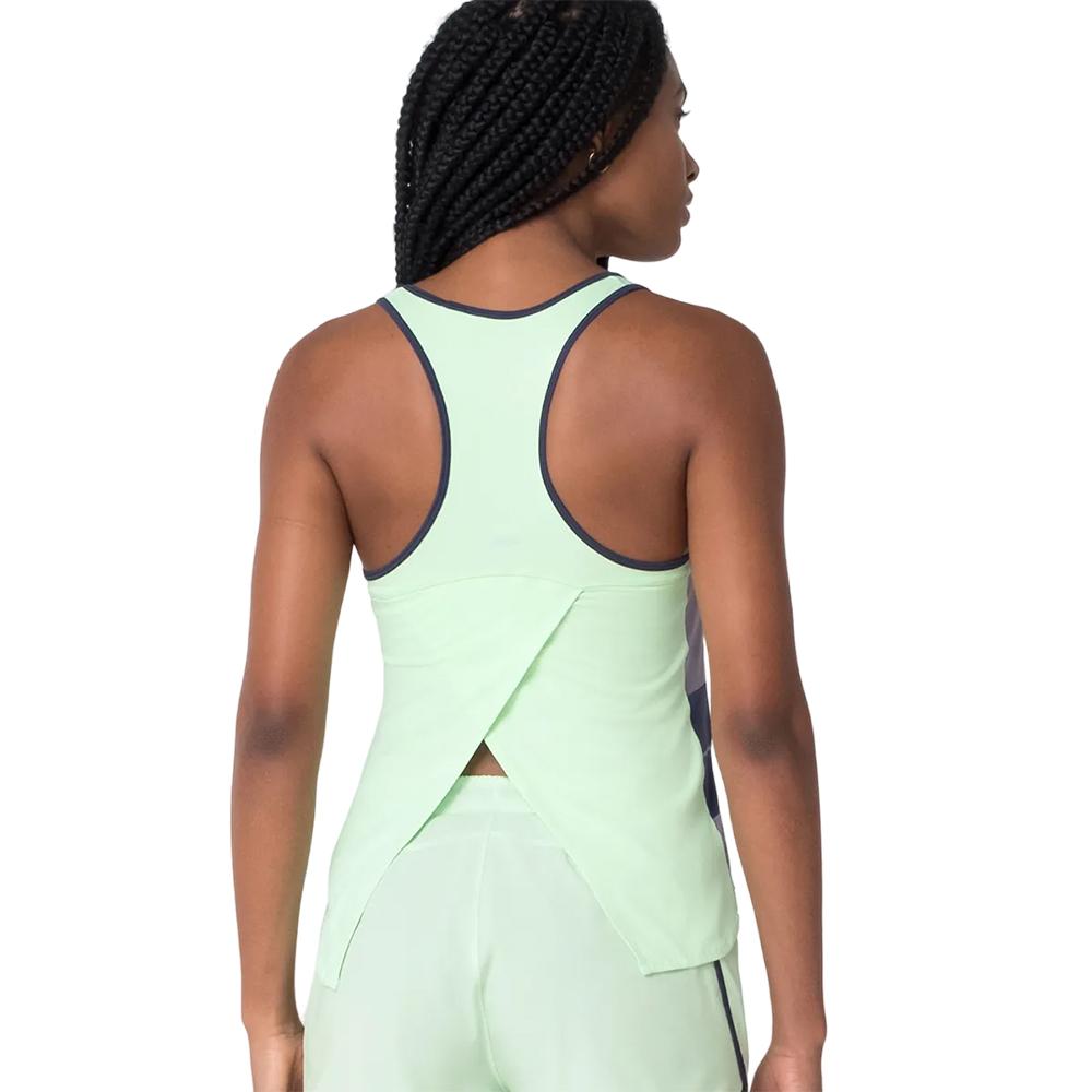 Fila Camisillas Femenino Running Block Green Flour Light