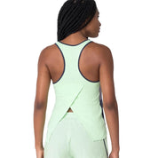 Fila Camisillas Femenino Running Block Green Flour Light