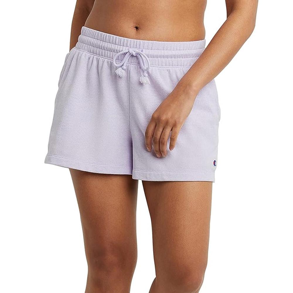 Champion Short Femenino Midweight Short - 3 Inch Urban Lilac Pe Heather