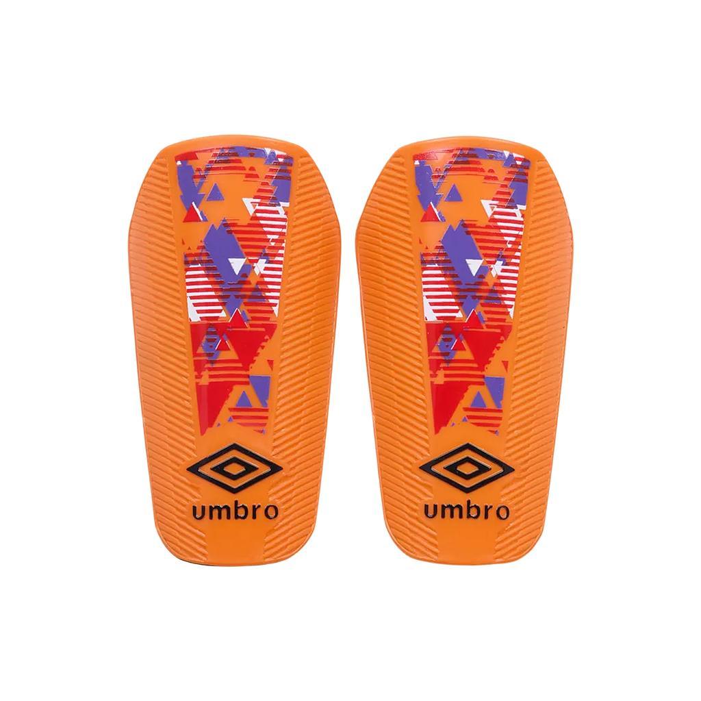 21447U-MUL Umbro Canilleras Futbol Formation Guard Nc Orange/Black/Red/Purple