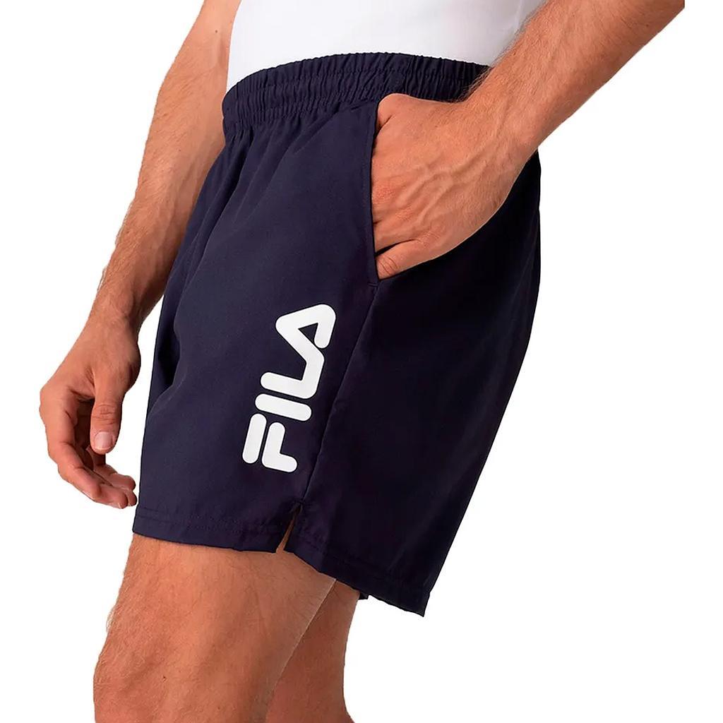 Fila Shorts Masculino Training Train 5 Navy/White