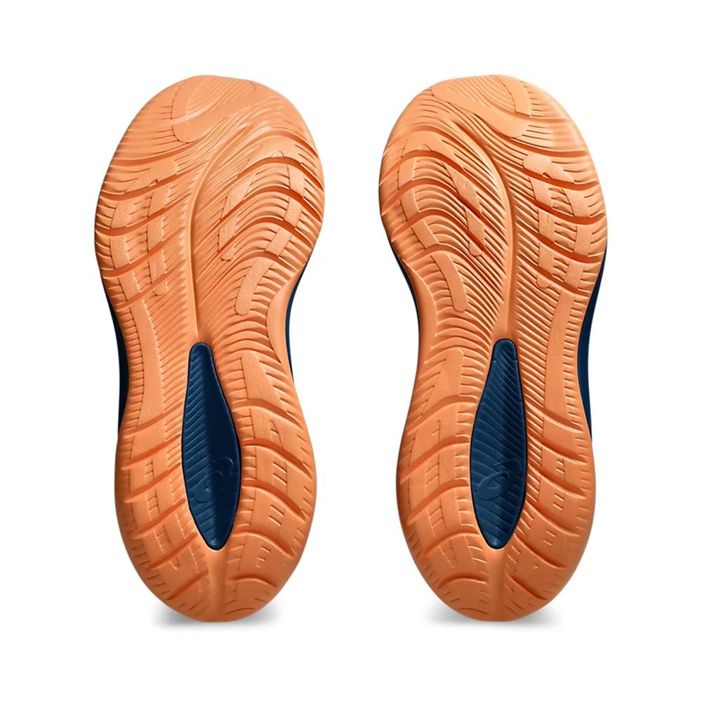 Asics Deportivos Masculino Running Gel Cumulus 26 Rich Navy/Faded Orange