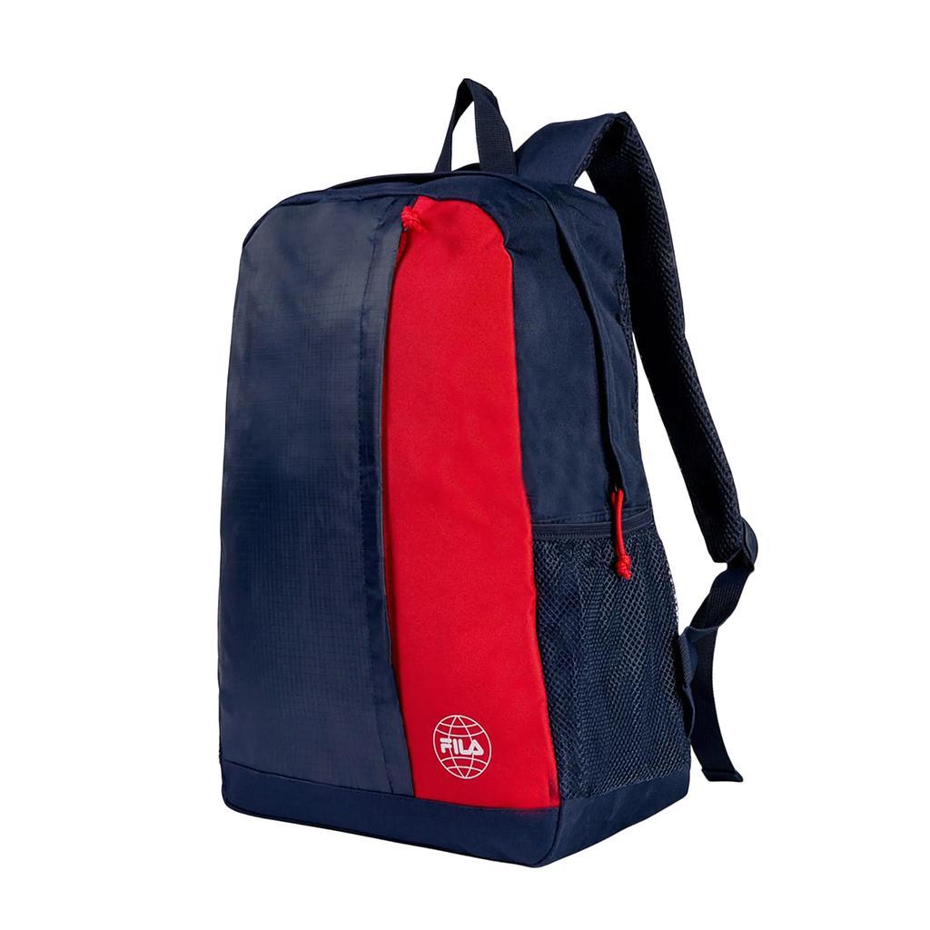 Fila Mochilas Unisex Moda Backpack Mondo Marino/Rojo