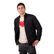 Fila Jacket Masculino Padded Double Black Shine/Black