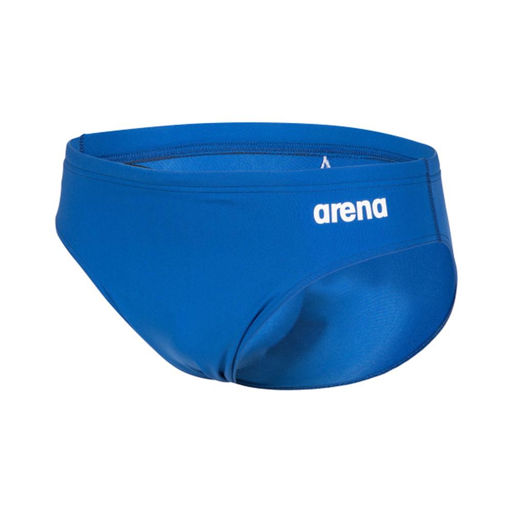 Arena Short de baño Masculino Natacion Team Swim Briefs Solid Royal White