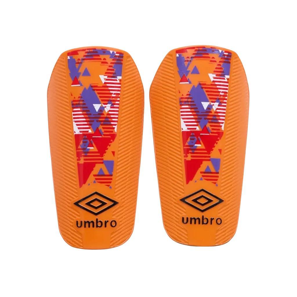 21446U-MUL Umbro Canilleras Futbol Formation Guard Nc Orange/Black/Red/Purple