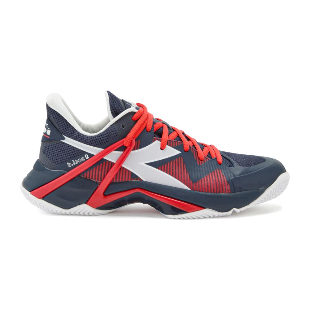 Diadora Masculino Tenis D.Icon 2 Clay Blue Corsair/White/Fiery