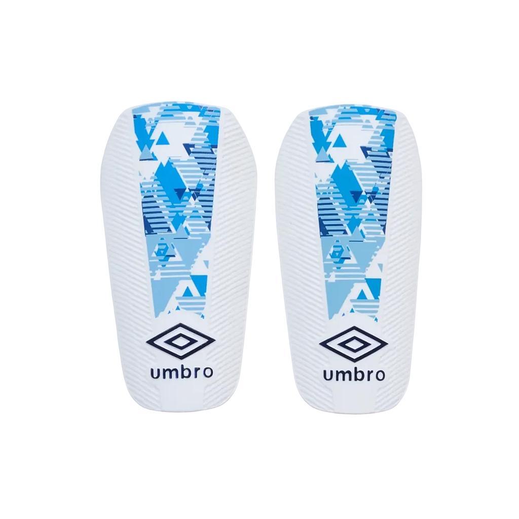 21447U-LY8 Umbro Canilleras Futbol Formation Guard Nc White/Dark Navy/Sky Blue