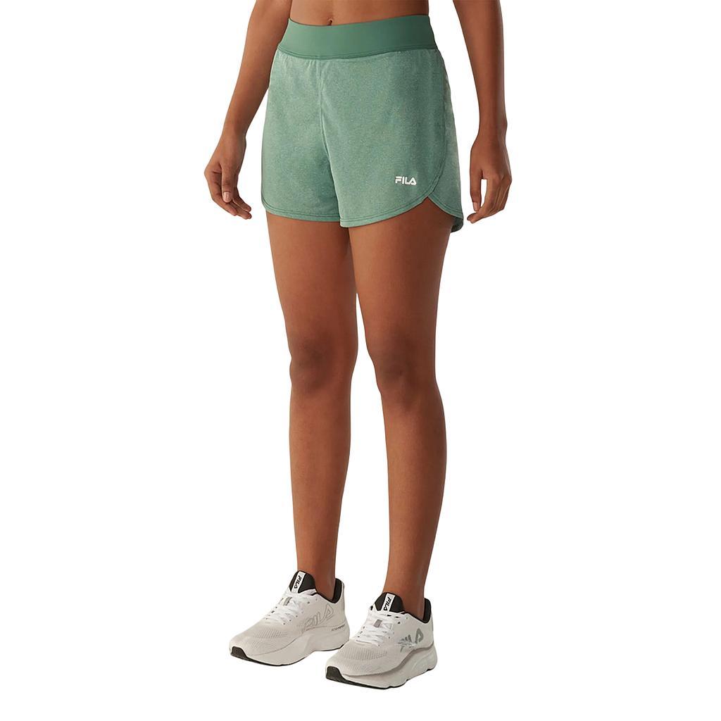 Fila Shorts Femenino Training Double Basic Train III Medium Green Mix
