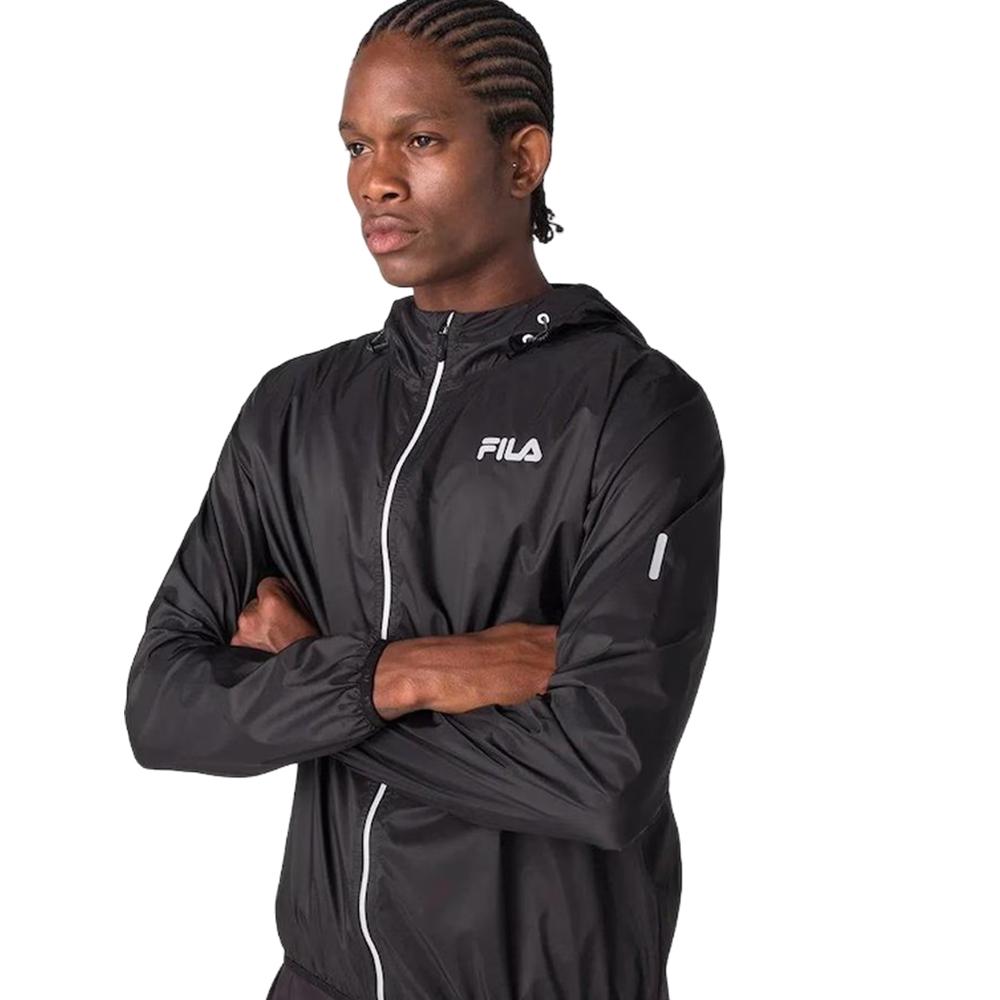 Fila Camperas Masculino Running Windbreak Core Run Black