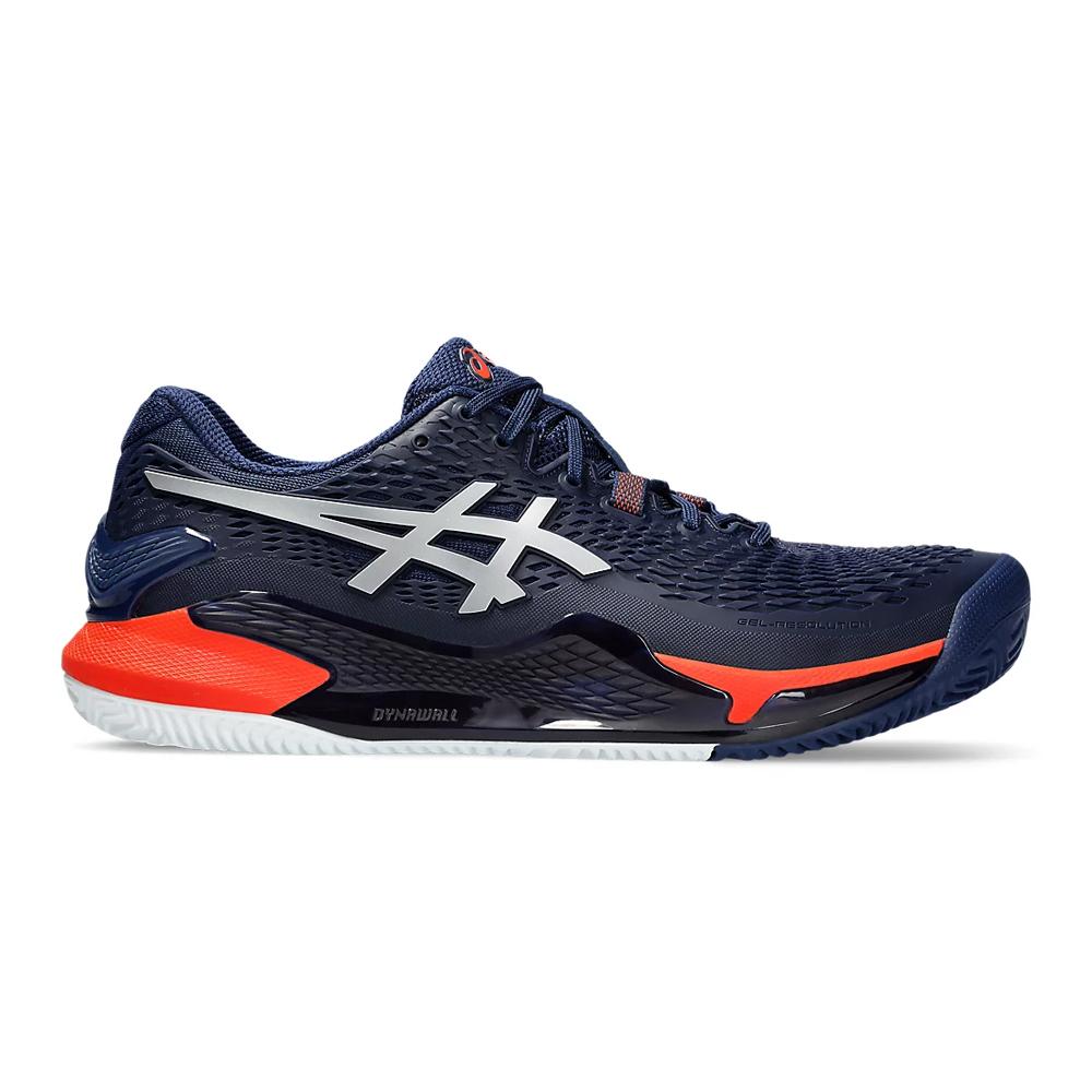 Asics Tenis Masculino Gel Resolution 9 Clay Blue Expanse/Pure Silver