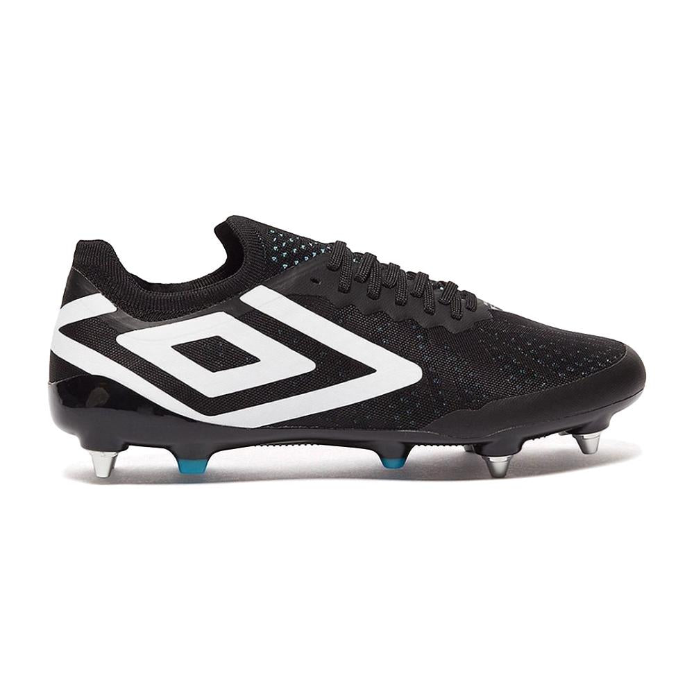 Umbro Futbol Campo Velocita VI Pro SG Black/White/Cyan Blue