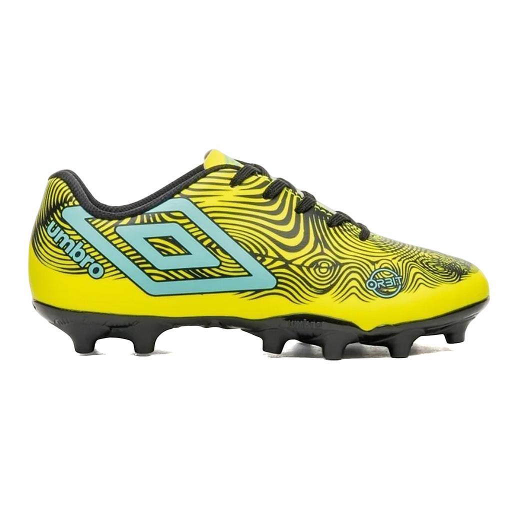 Umbro Campo Masculino Futbol Orbit Limao/Preto/Azul
