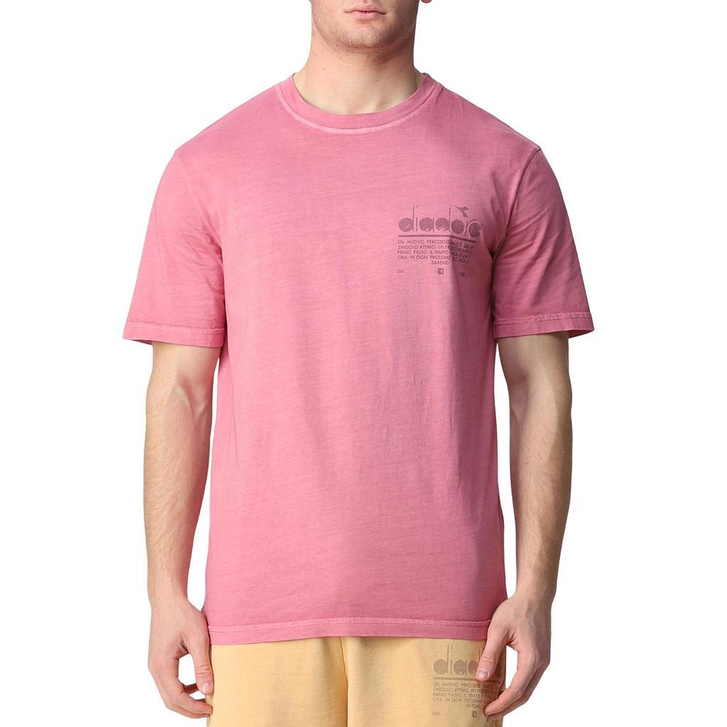 Diadora Remeras Unisex Moda T-Shirt Ss Manifesto Palette Wild Rose