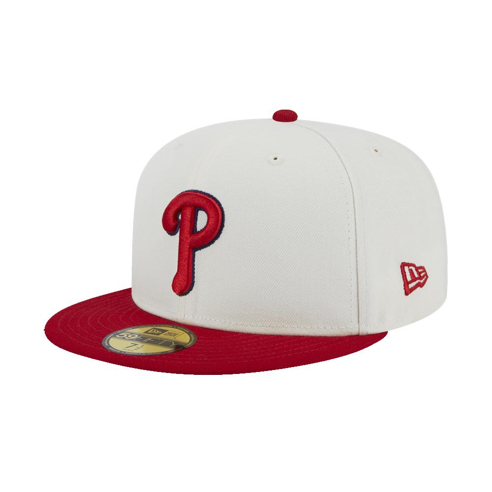 MAZ-New Era Gorros MLB 59 Fifty Philadelphia Phillies White