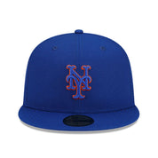MAZ-New Era Gorros MLB 59Fifty New York Mets Blue/Orange/Grey